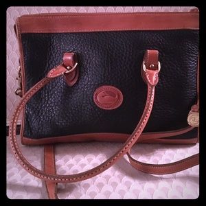 Dooney and Bourke all weather leather two tone
